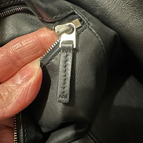 Authentic Bottega, Venetta, black, lambskin, leather Maxi Jodi intrecciato - Picture 13 of 14